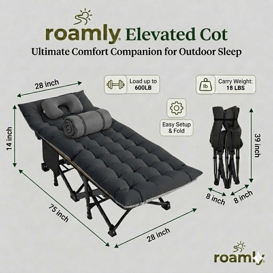 Roamly Elevated Cot
